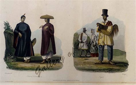 Philippine Fashion in the 19th Century – Gallery of Prints.